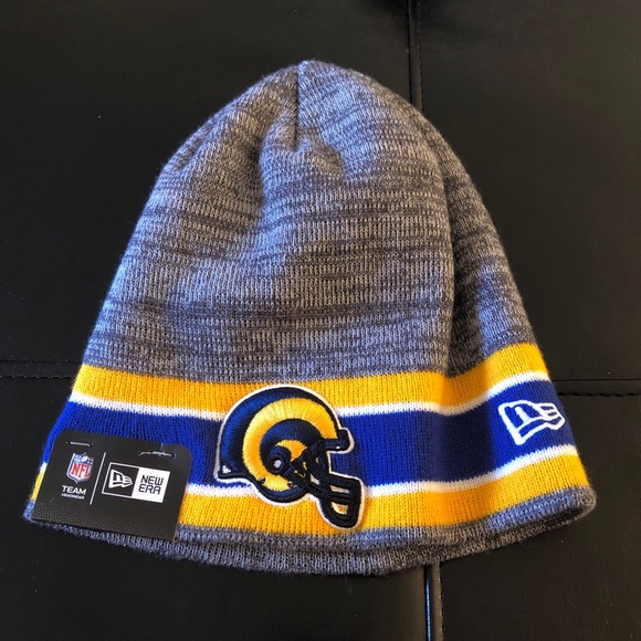 NFL Other - NWT Los Angeles Rams NFL Heather gray beanie hat